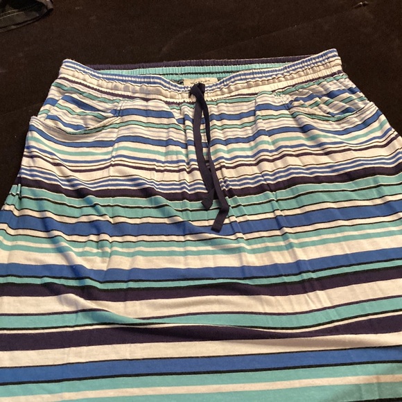 Cotton mini skirt, size L, Max Studio. - Picture 1 of 3